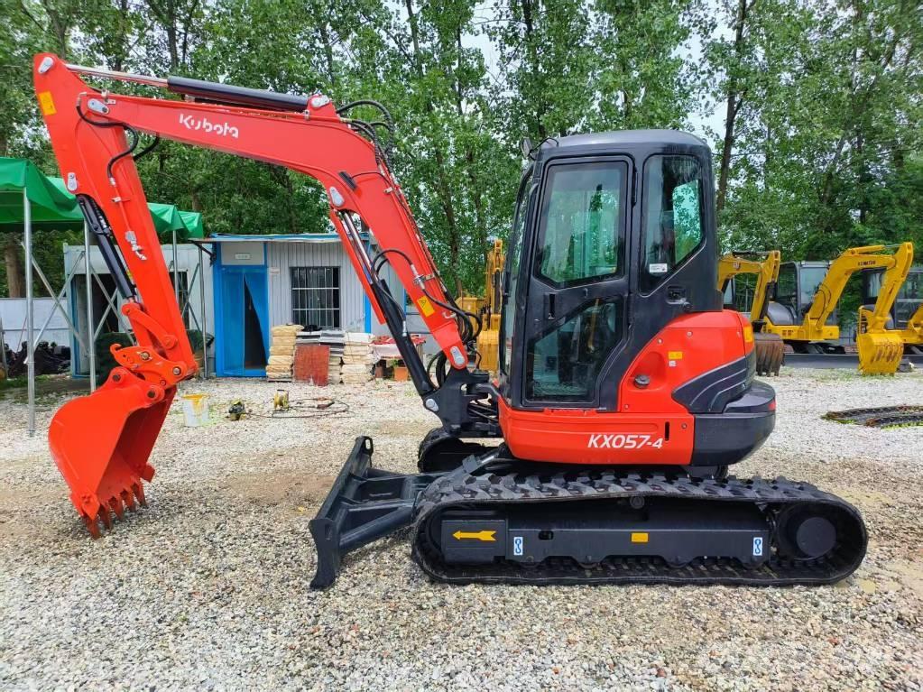Kubota KX 057-4 Mini ekskavatörler, 7 tona dek