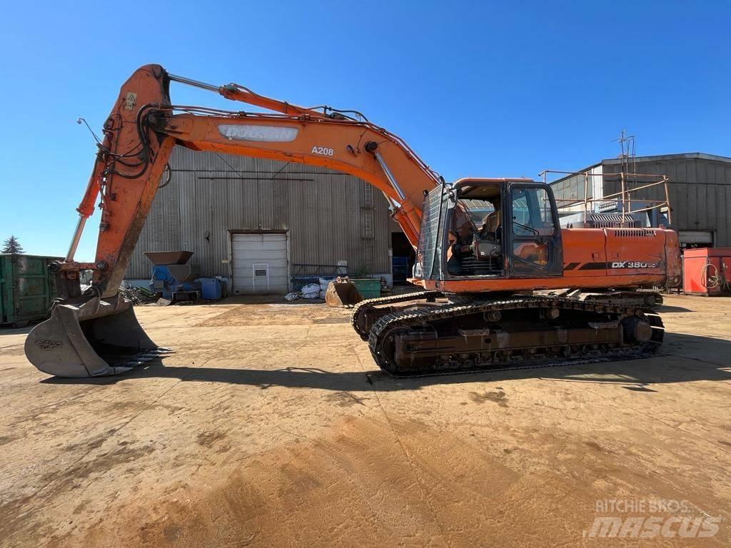 Doosan DX 380 LC Paletli ekskavatörler