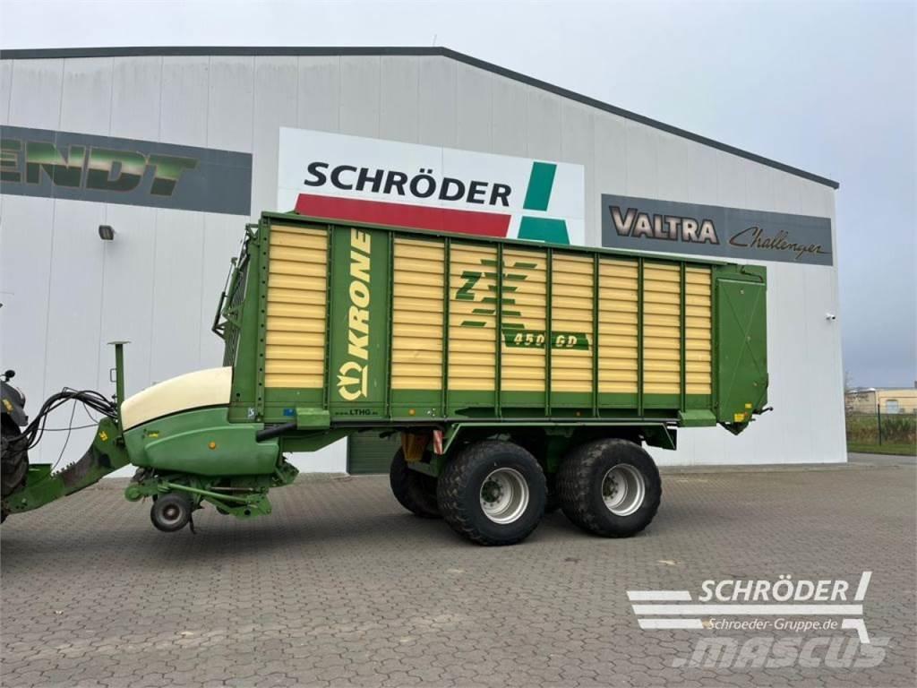 Krone ZX 450 HD Kendi yükler römorklar