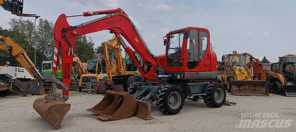 Wacker Neuson 9503 Lastik tekerli ekskavatörler