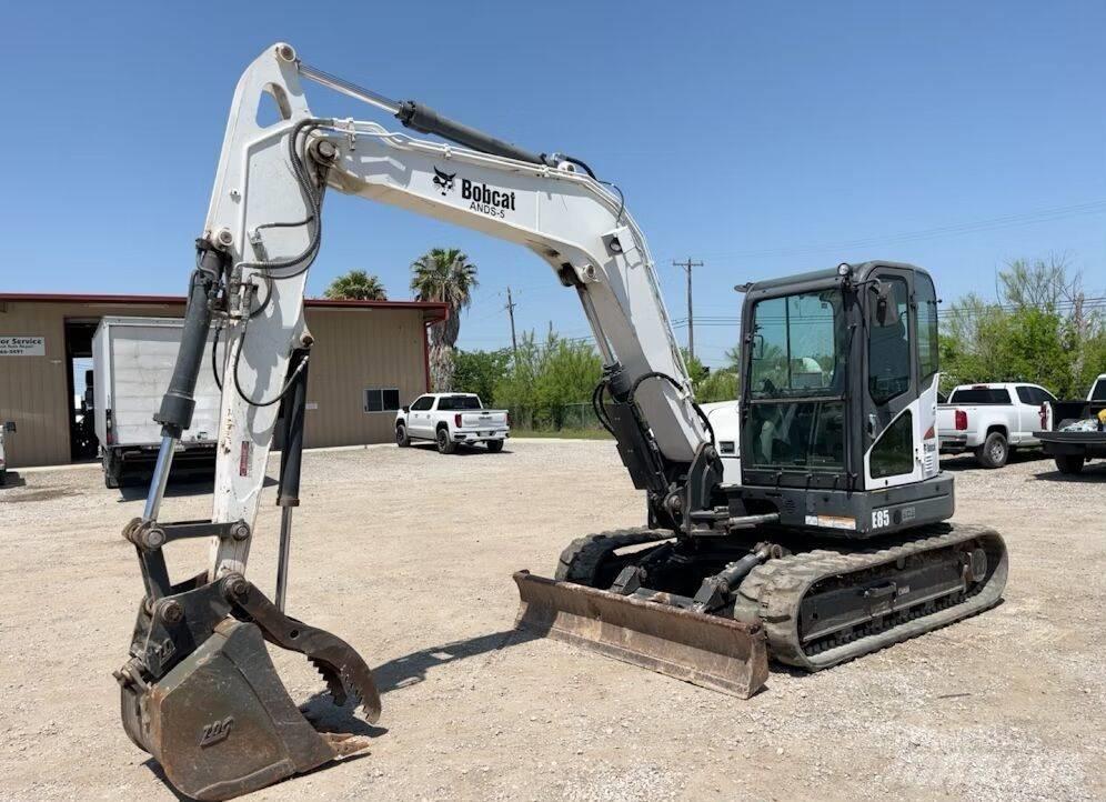 Bobcat E 85 Paletli ekskavatörler