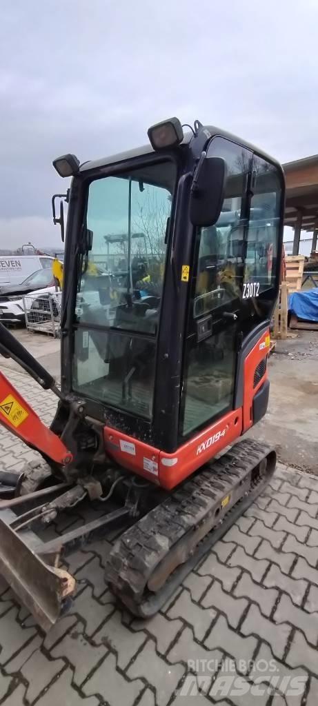 Kubota KX 019-4 Mini ekskavatörler, 7 tona dek