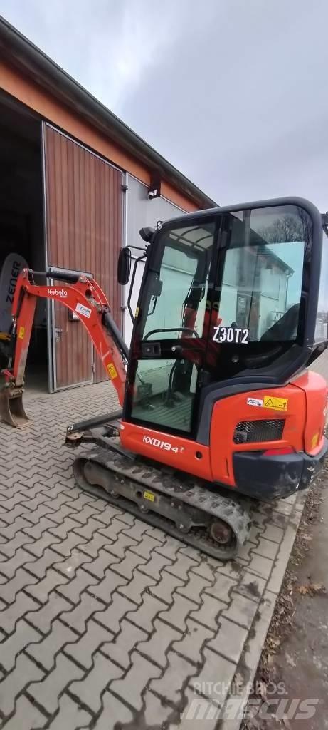 Kubota KX 019-4 Mini ekskavatörler, 7 tona dek