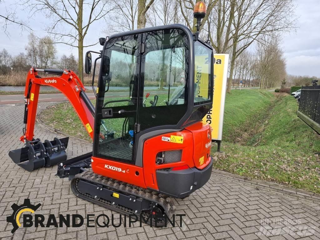 Kubota KX019-4 Mini ekskavatörler, 7 tona dek