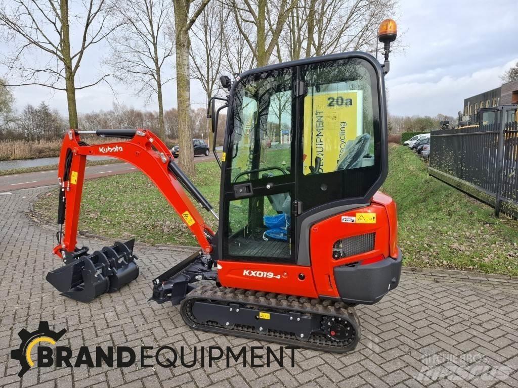 Kubota KX019-4 Mini ekskavatörler, 7 tona dek