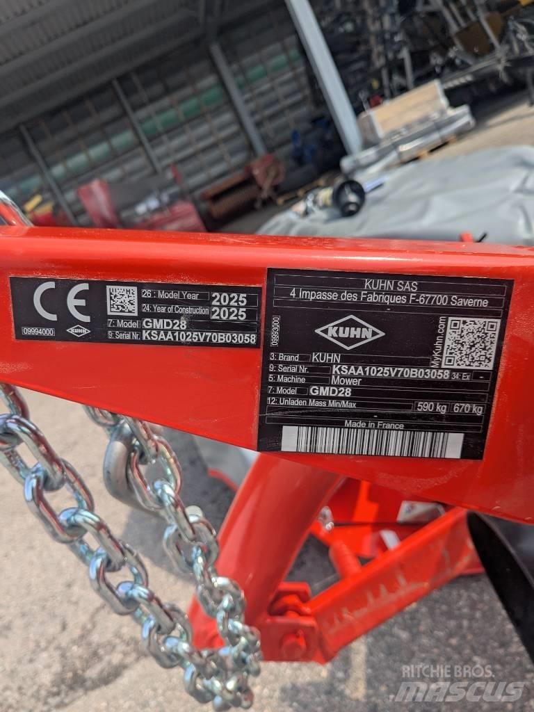 Kuhn GMD 28 Çayir biçme makinalari