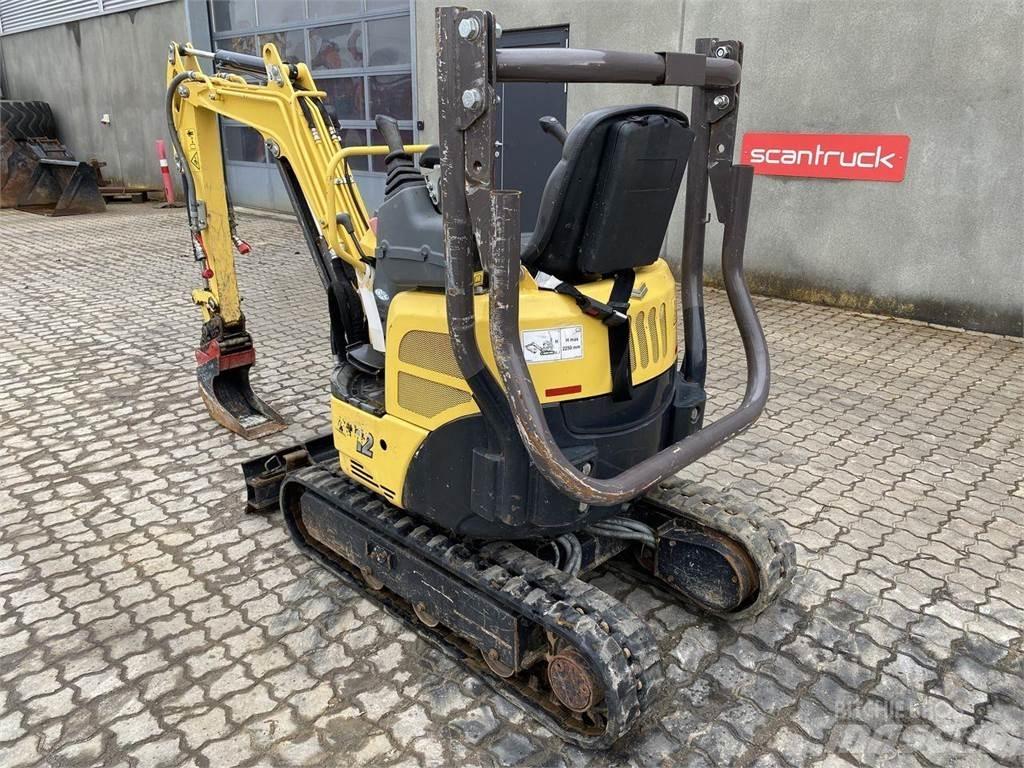 Yanmar VIO12 Lastik tekerli ekskavatörler