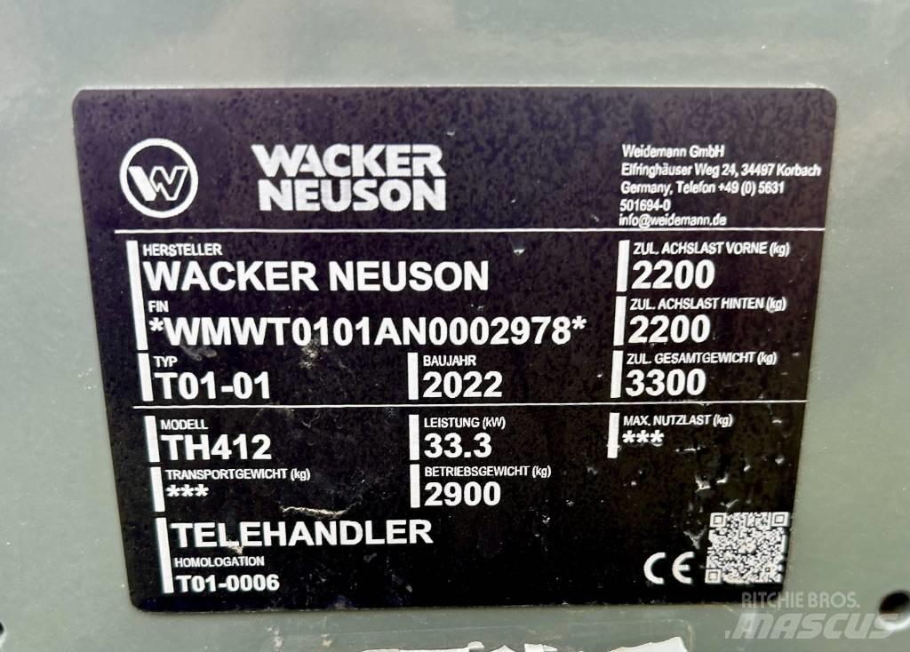 Wacker Neuson TH 412 Teleskopik yükleyiciler