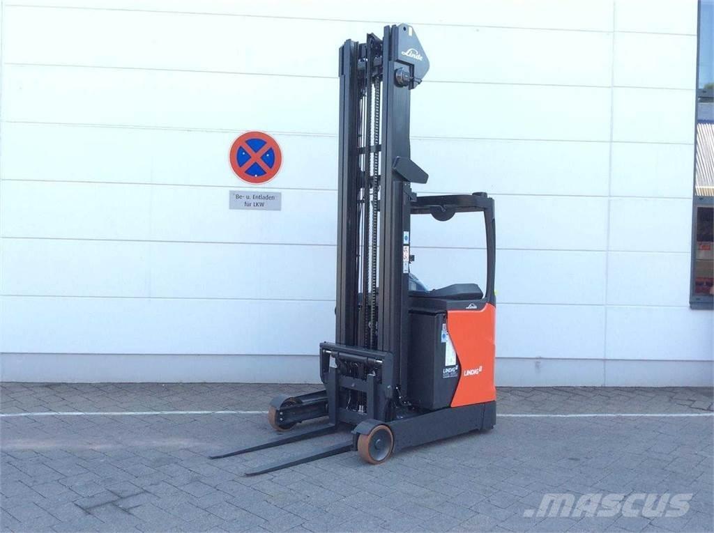 Linde R14 Reach truck - depo içi istif araçları
