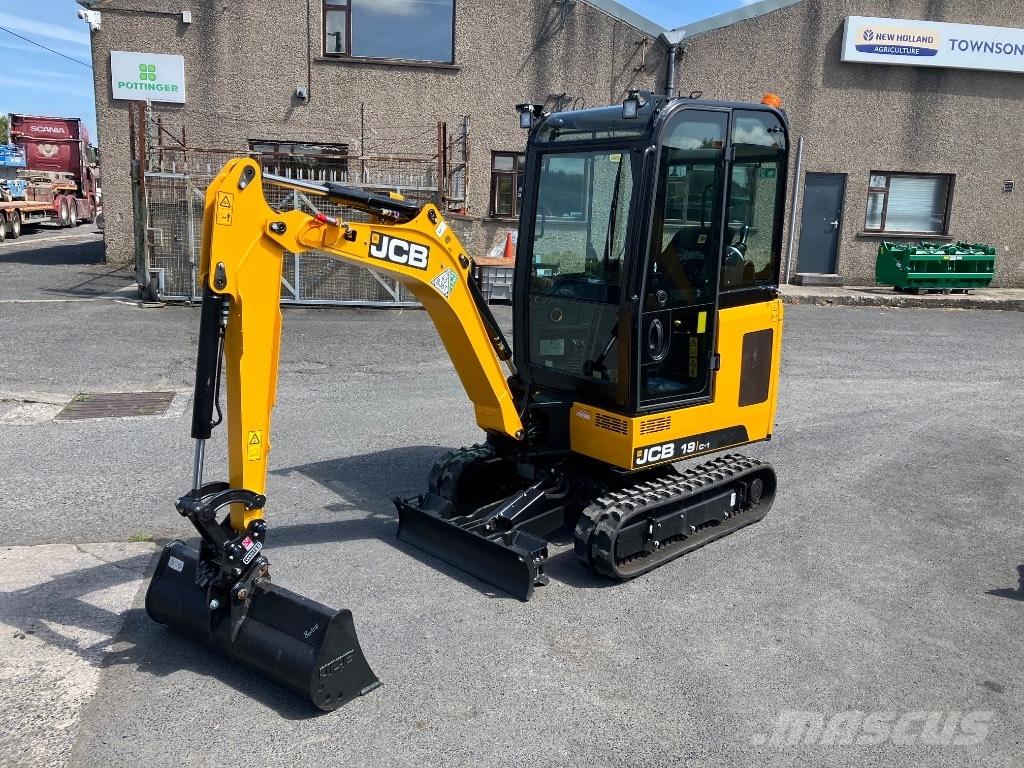 JCB 19 C-1 Mini ekskavatörler, 7 tona dek