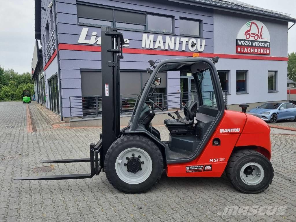 Manitou MSI 25 T Arazi tipi forklift