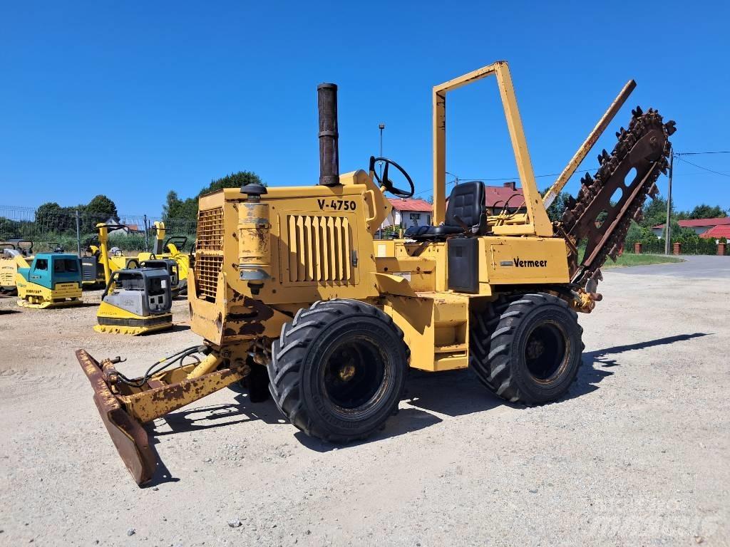 Vermeer V4750 Kanal kazma makinasi