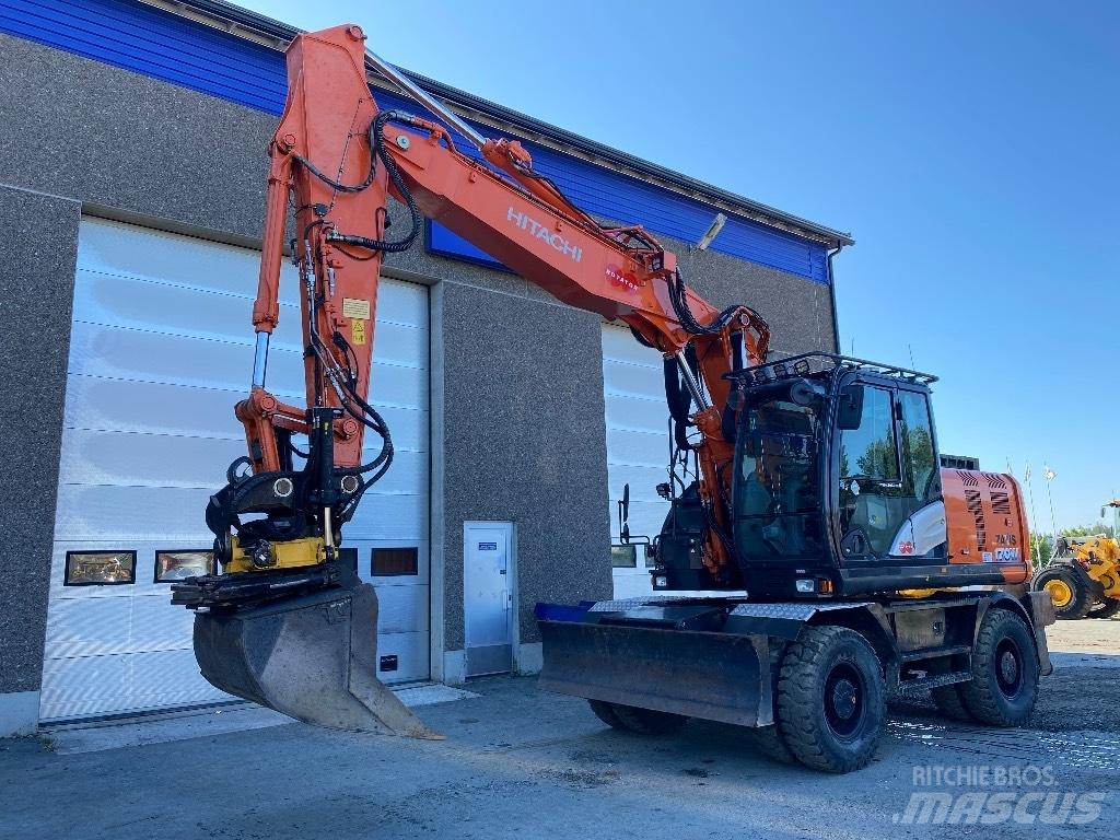 Hitachi ZX170w-6 2P Lastik tekerli ekskavatörler