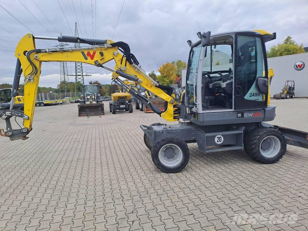 Wacker Neuson EW65 Lastik tekerli ekskavatörler