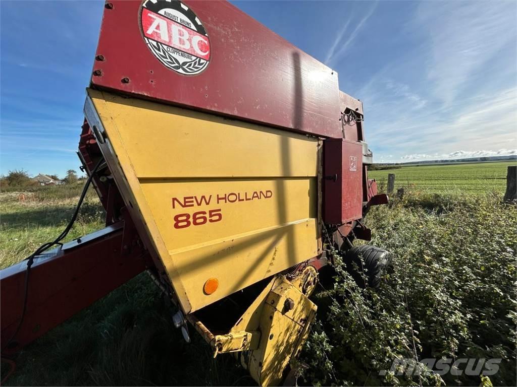 New Holland 865 Rulo balya makinalari