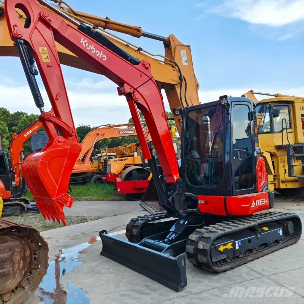 Kubota KX 163-5 Mini ekskavatörler, 7 tona dek