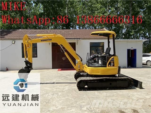 Komatsu PC 35 Mini ekskavatörler, 7 tona dek