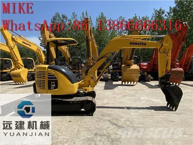 Komatsu PC 35 Mini ekskavatörler, 7 tona dek