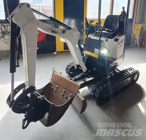 Bobcat E10 Paletli ekskavatörler