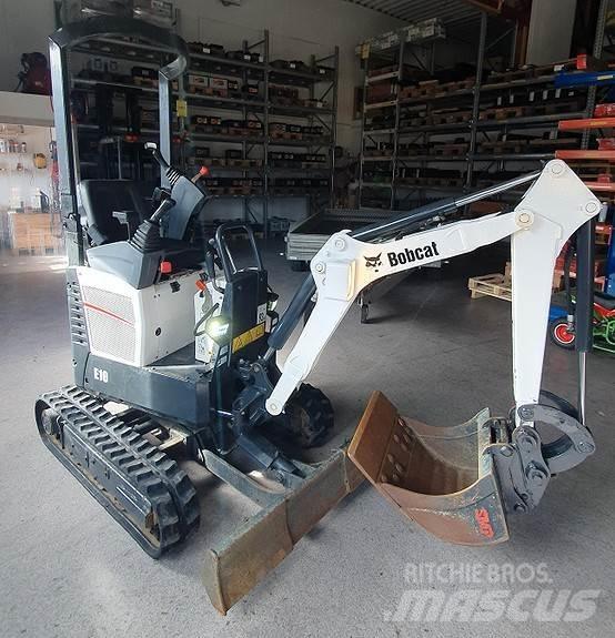 Bobcat E10 Paletli ekskavatörler