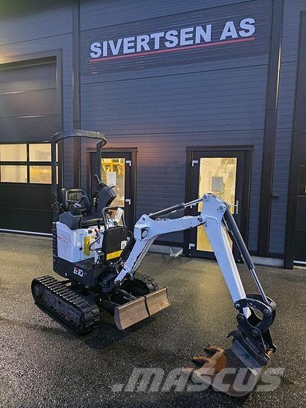 Bobcat E10Z Mini ekskavatörler, 7 tona dek