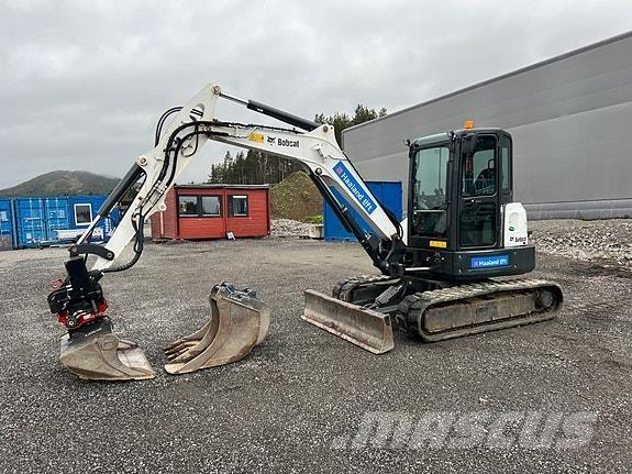 Bobcat E55 Paletli ekskavatörler