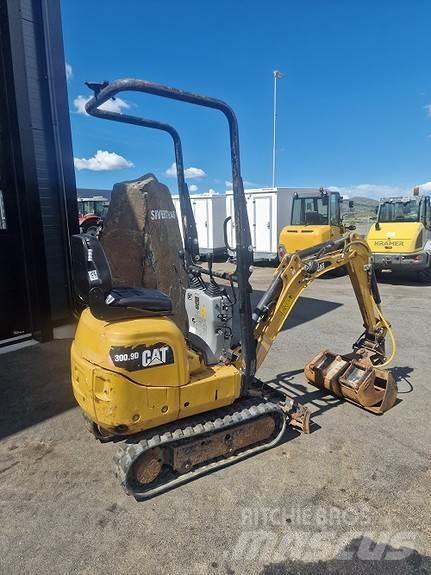 CAT 300.9 Mini ekskavatörler, 7 tona dek