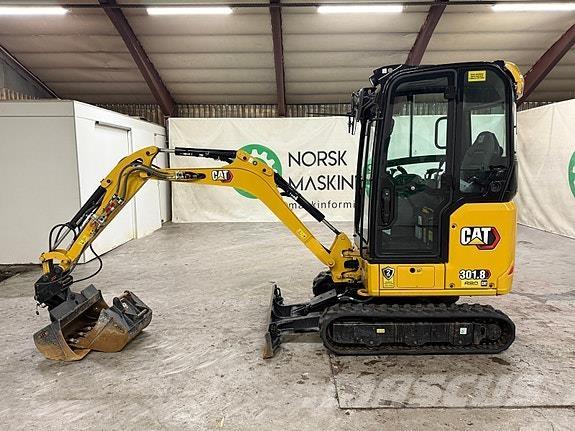 CAT 301.8 Mini ekskavatörler, 7 tona dek
