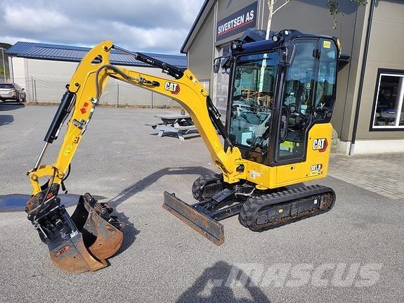 CAT 301.8 Mini ekskavatörler, 7 tona dek