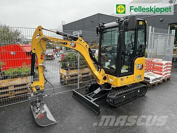 CAT 301.8 Mini ekskavatörler, 7 tona dek