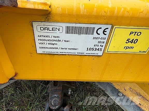Dalen 2007 Diger kar ve yol makinalari