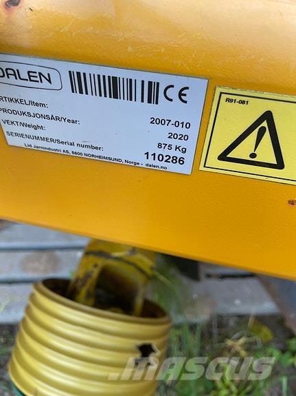 Dalen 2007 Diger kar ve yol makinalari