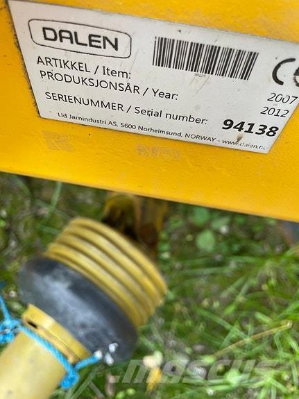 Dalen 2007 Diger kar ve yol makinalari