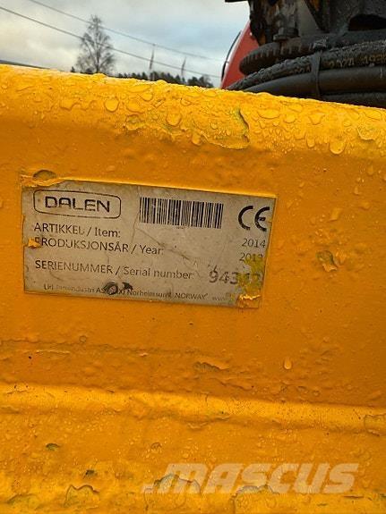 Dalen 2014 Diger kar ve yol makinalari