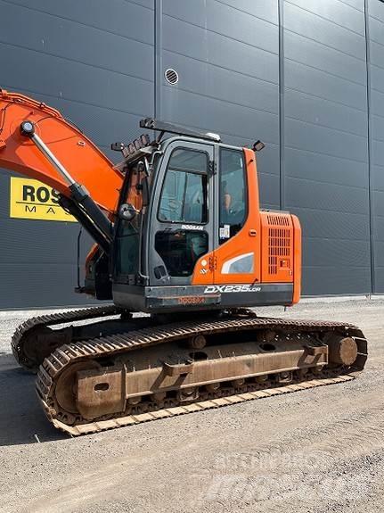 Doosan DX 235LCR-5 Paletli ekskavatörler