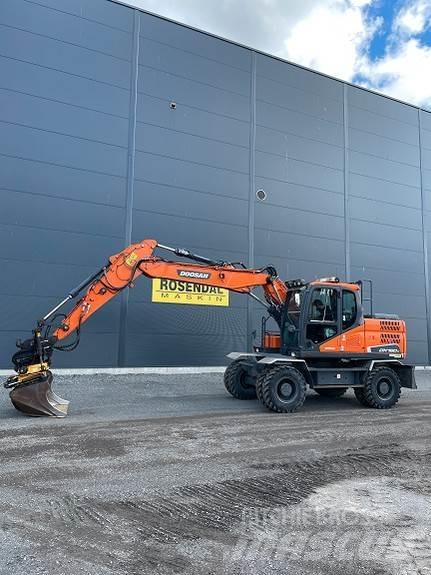 Doosan DX160W-5 Paletli ekskavatörler