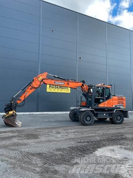 Doosan DX160W-5 Paletli ekskavatörler