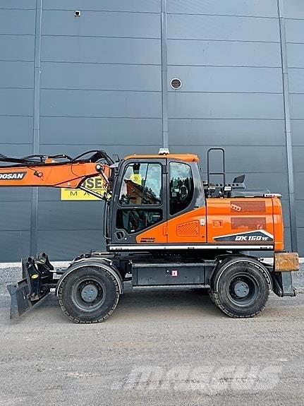 Doosan DX160W-7 Paletli ekskavatörler