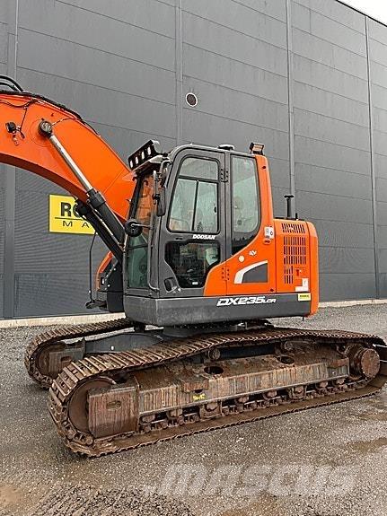 Doosan DX235LCR-5 Paletli ekskavatörler