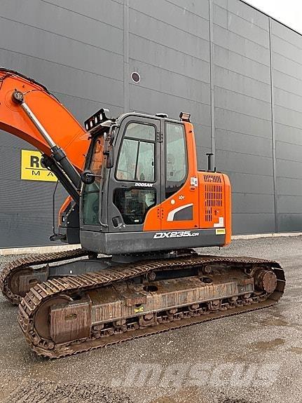 Doosan DX235LCR-5 Paletli ekskavatörler