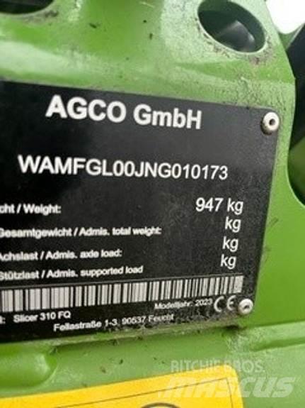 Fendt Slicer 310FQ Diger yem biçme makinalari