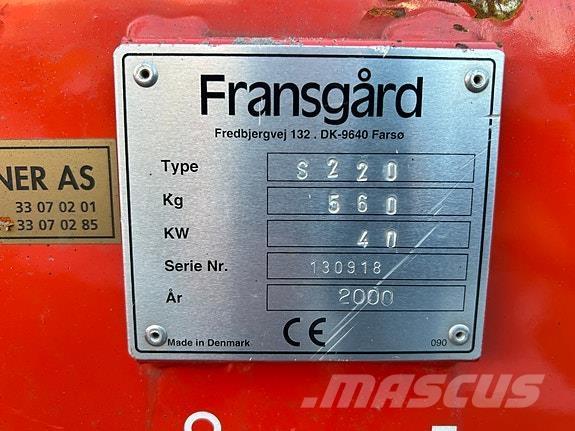 Fransgård S-220 Diger kar ve yol makinalari