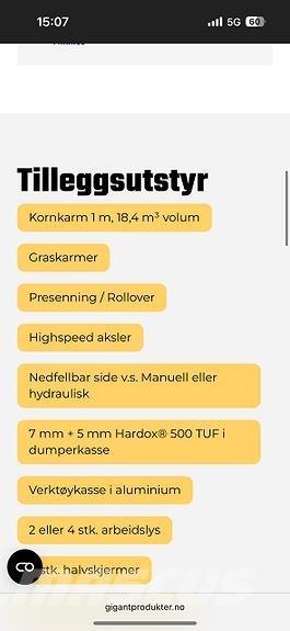 Gigant Gd150 Genel amaçli römorklar