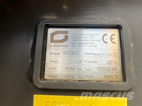 Gjerstad 420 GSV3 Kar küreme biçaklari
