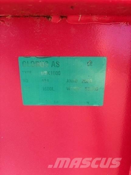 Globus 1600 Kum ve tuz serpiciler