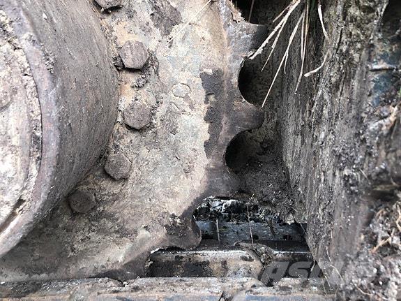 Hitachi ZX85US Paletli ekskavatörler