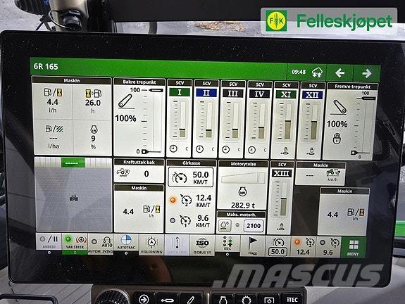 John Deere 6R 165 Traktörler
