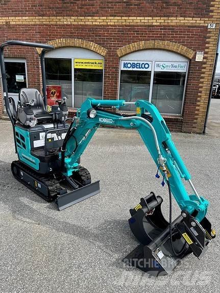 Kobelco SK10SR-2E Mini ekskavatörler, 7 tona dek