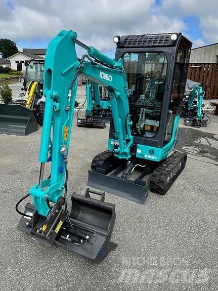 Kobelco SK17SR-3E Mini ekskavatörler, 7 tona dek