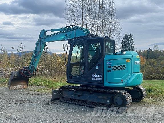 Kobelco SK75SR-7 Paletli ekskavatörler